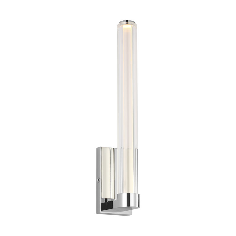 Reiya 1 - Light LED Armed Sconce, Chrome