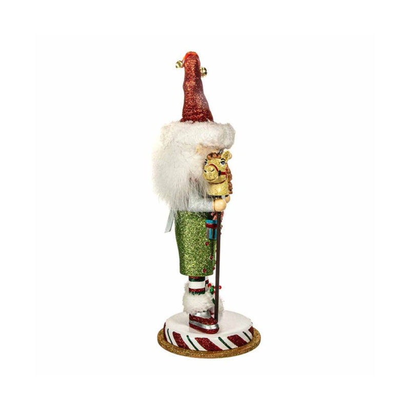 Elfe d'Hollywood avec casse-noisette cheval hobby