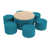 Teal/Maple