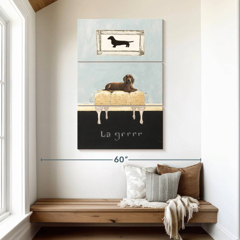 Brampt La Grrr, 50" H x 32" W