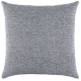 Lush Linen Black Sham