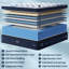 Matelas hybride ferme de 13 po avec couche de laine et support à 3 zones Bedstory - CertiPUR-US / OEKO-TEX-2021426330-2021426331