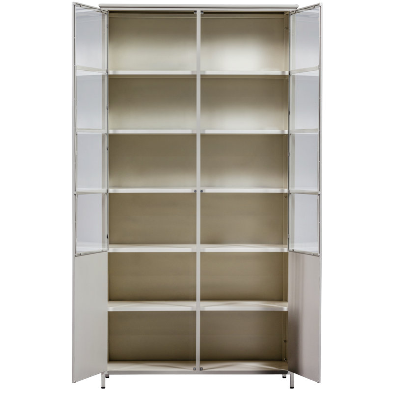 Exhibit Display Cabinet, Grey