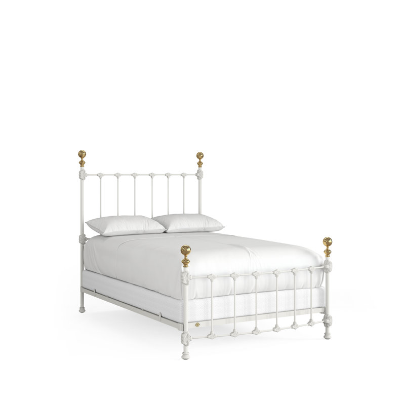 151 Palatial Bed | Complete Standard, Matte White, Full
