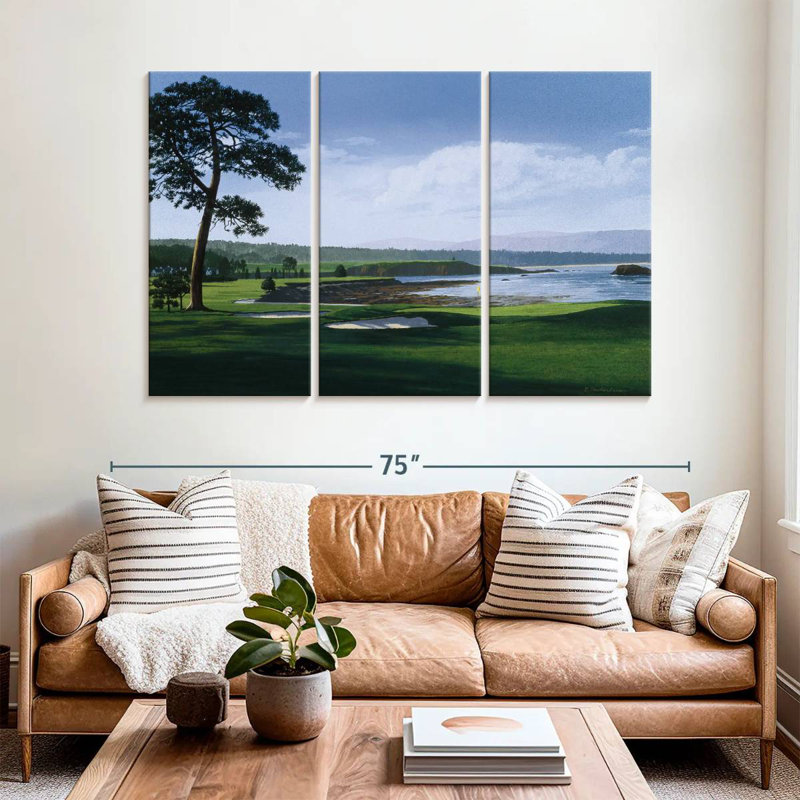 Sireci Golf Course I, 42" H x 65" W