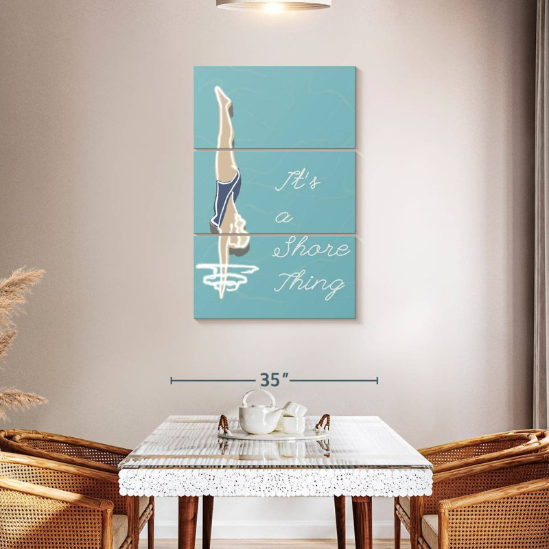 Sireci It's A Shore Thing, 45" H x 28" W