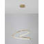 1 - Light Gold LED Unique/Statement Pendant