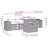 5 Piece Patio Sofa Set With Cushions Poly Rattan-1461585411-1461585415