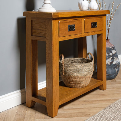 Coad 85cm Solid Wood Console Table