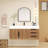 Jessica 48'' Wall-Mounted Single Bathroom Vanity-770587525