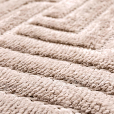 Soft Area Rug for Bedroom Floor Mats Medium Pile Entryway Rugs Textured Polypropylene Carpet TR002