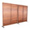 119" W x 72" H 2 - Panel Aluminum Folding Room Divider