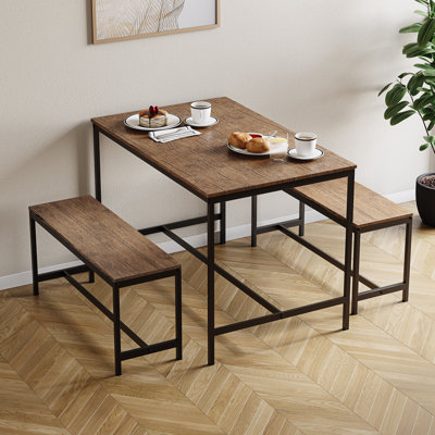 Abneer 4 - Person Dining Set