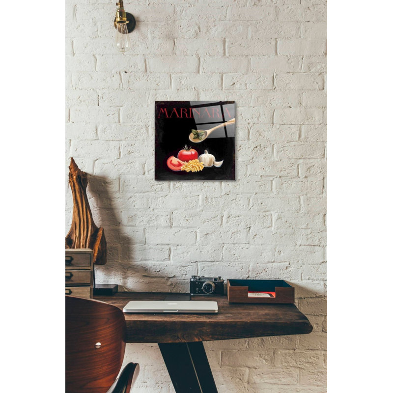 «Italian Cuisine IV» par Marco Fabiano, art mural en verre acrylique