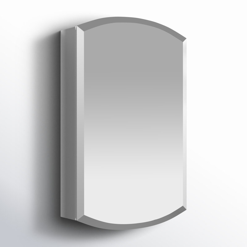 Kohler Archer 20" x 31" Single Door Frameless Mirrored Medicine Cabinet