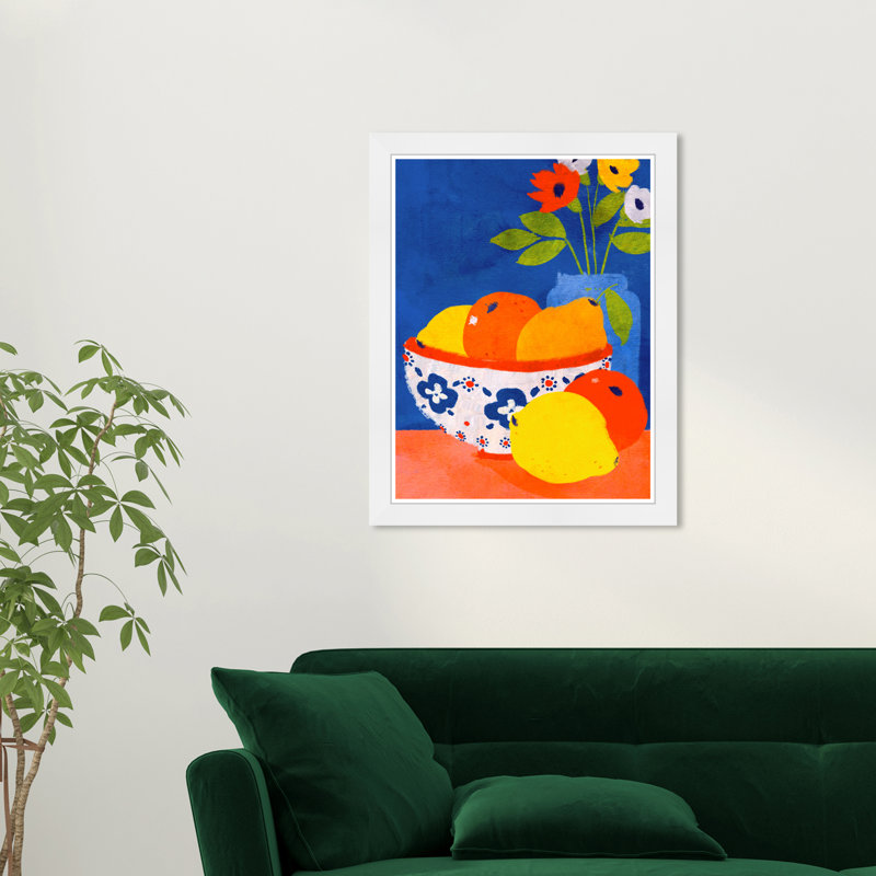 «Food and Cuisine Citrus and Fruital Fruit» - Reproduction encadrée sur papier