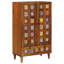 Solid Wood Rectangle Accent Cabinet