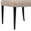 Chaise de salle à manger rembourrée Usha