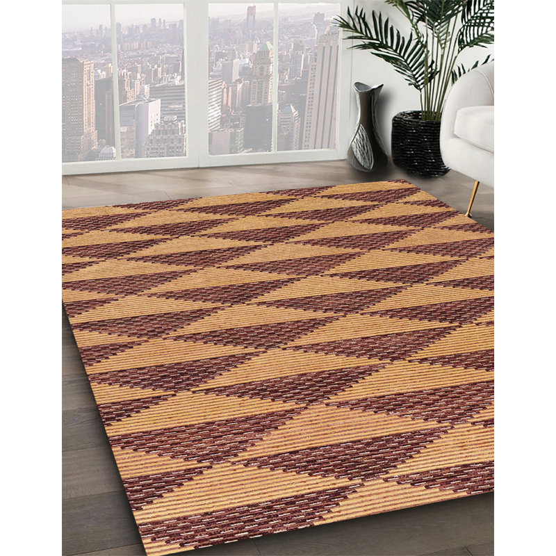 Algimantas Abstract Indoor Rug, Rectangle 7' x 10'
