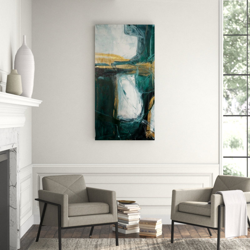 Bloquer I Print by Kelly O'Neal, 47" H x 24" W x 1.5" D