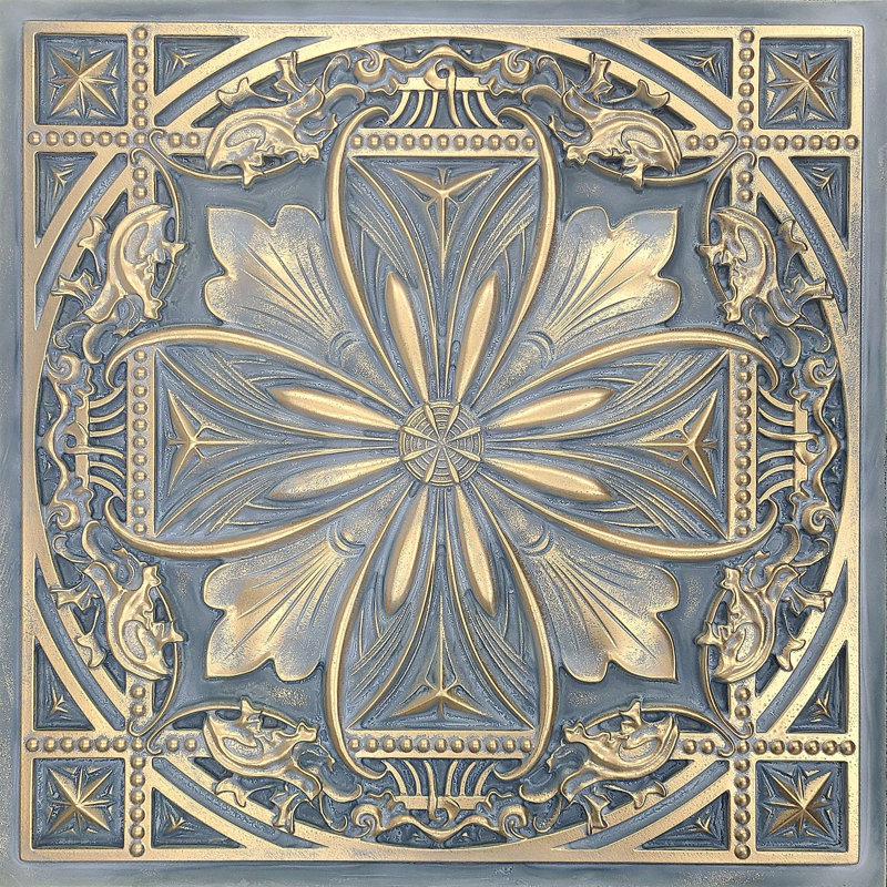Carreau de plafond décoratif en faux PVC Td10