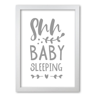 Shh Baby Sleeping - Print