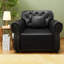 Fauteuil compact avec repose-pieds Chesterfield
