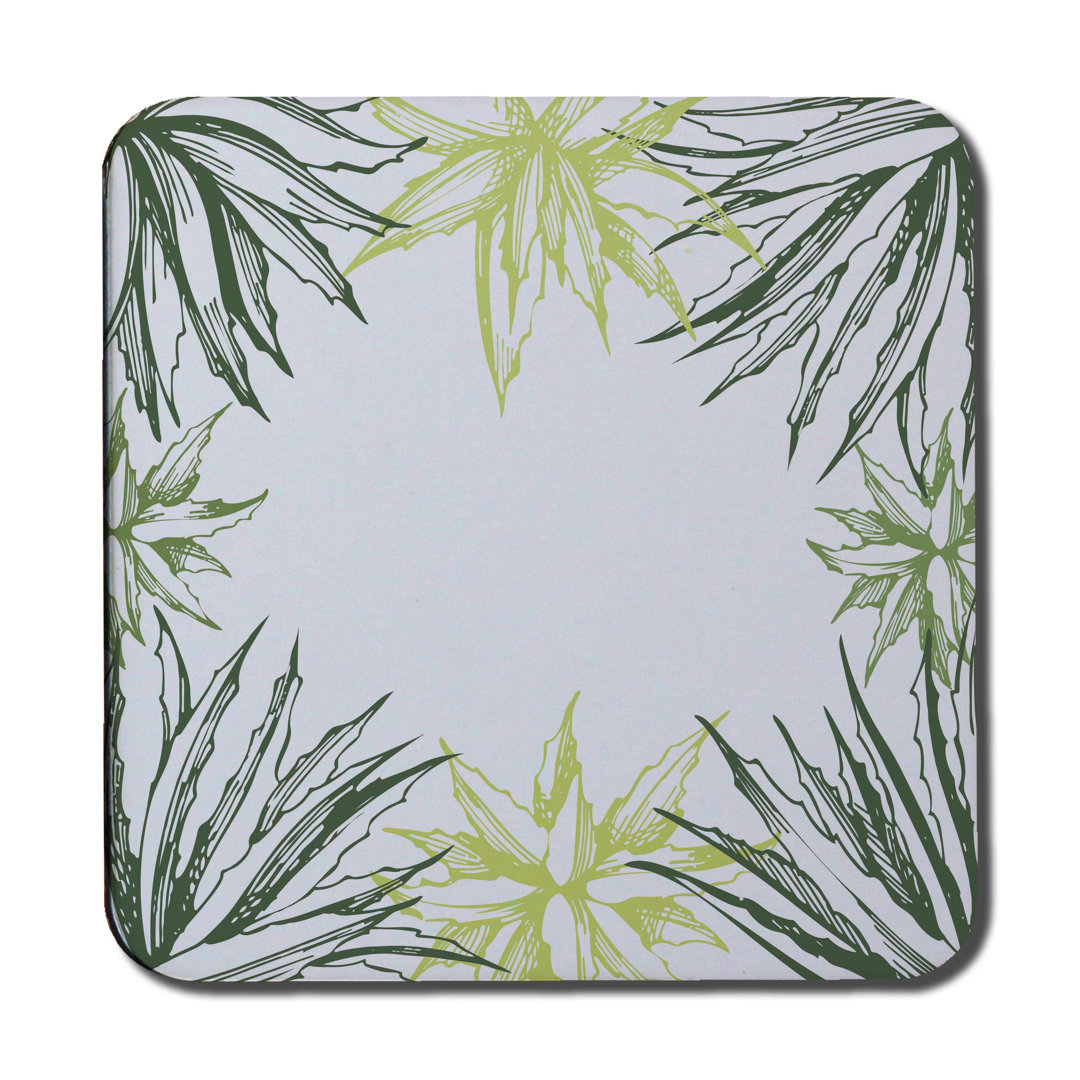 Square 6 Piece Coaster Set