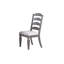 Chaise d'appoint en bois (ensemble de 2)