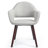 Bastiano 18.5'' H Upholstered Beech Armchair-910516488