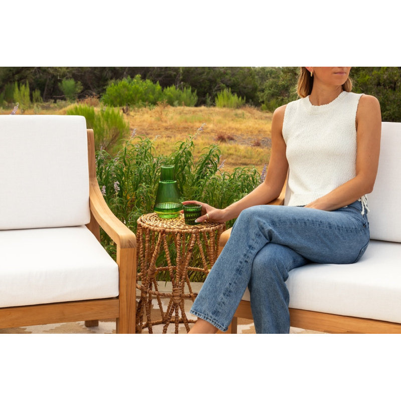 Solerno Heated Chair, Eggshell