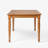 Carvella Solid Wood 63'' Dining Table