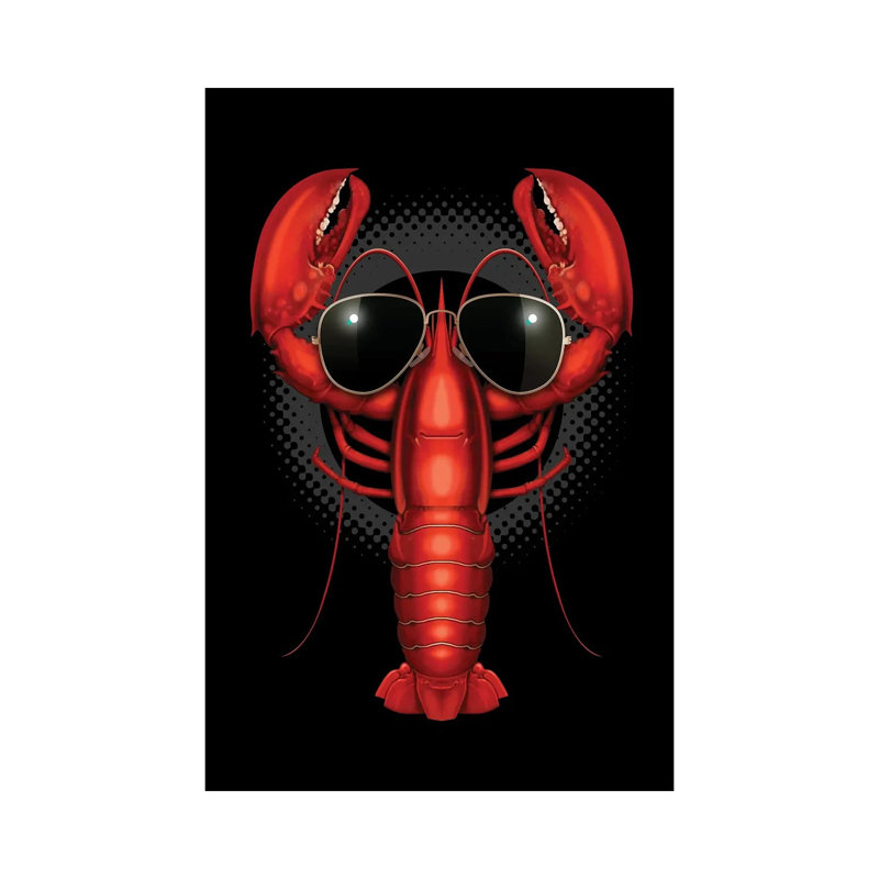 Koollobster 1 Piece Wrapped Canvas Wall Art, 66.04 cm H x 45.72 cm W x 1.91 cm D