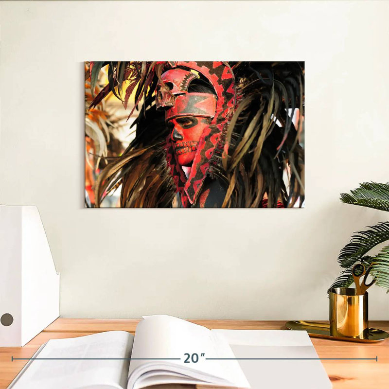 Leisha Aztec Dancer, 8" H x 12" W