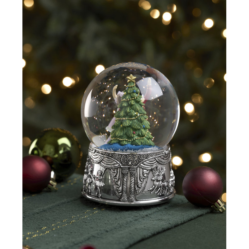 Reed And Barton Nutcracker Suite Musical Snowglobe