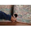 Tapis traditionnel floral en laine 7 x 10