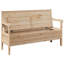Solid Wood Outdoor Bench-442552850