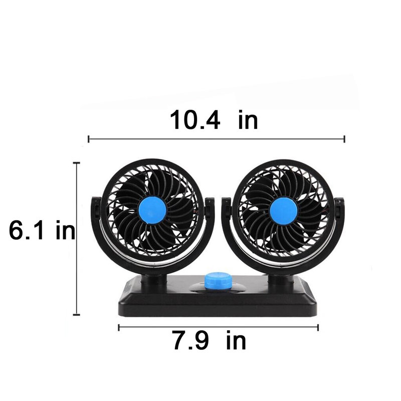 Ventilateur de voiture oscillant 10,9 po Cellpak