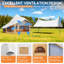 Tente campagnarde 4 saisons en toile Bell Yurt-120432062