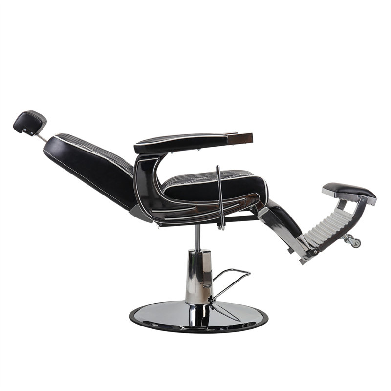 Fauteuil inclinable massant en simili-cuir