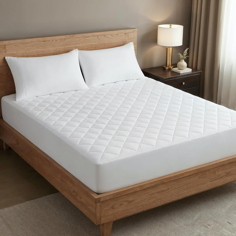 Couvre-matelas de 150 g / m² épais, confortable et moelleux - rafraîchissant, respirant et silencieux - lavable à la machine