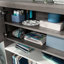 Versatile Brown , Adjustable Shelving, Offices And Kitchens, Construction, Back Craft Rooms, Offices, Storage, Back, Compact Size, Quick Assembly