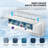 9000 BTU Smart Control Air Conditioner for 2100 Square Feet with Heater and Remote Included