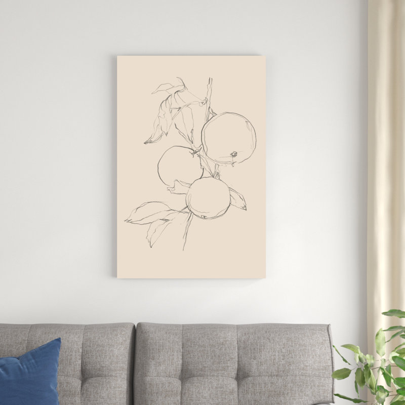 Fruit Contour Study I, H 36 po x l 24 po x P 1,25 po