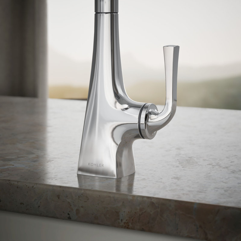Robinet pour boissons Graze, Chrome poli