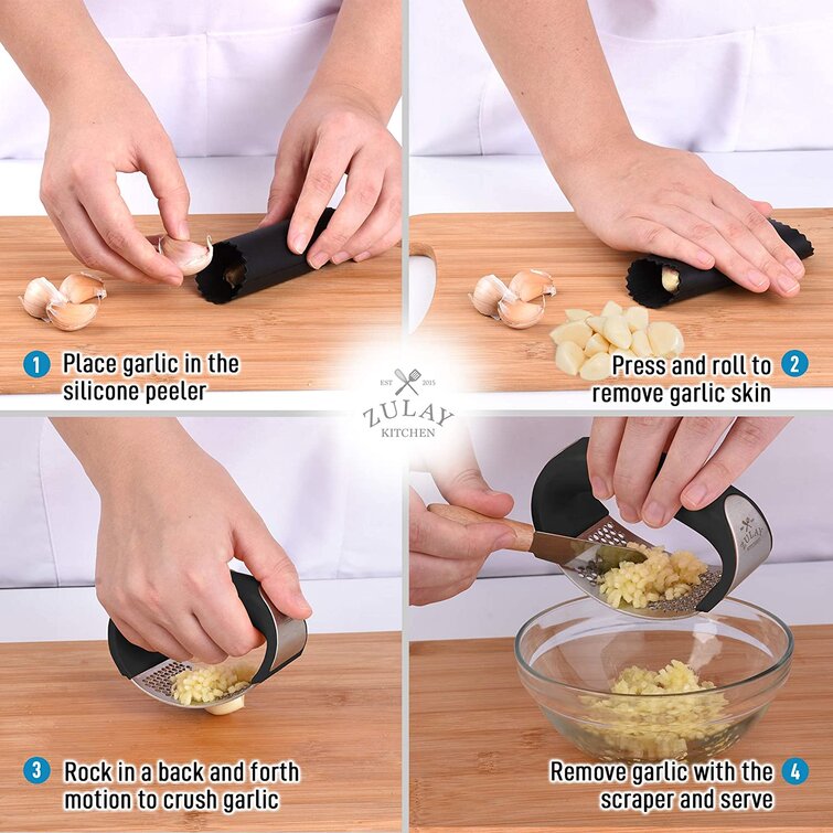 Garlic Dicer Chopper - Mounteen  Garlic grater, Vegetable tools, Garlic  crusher