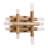 Bembry Modern Iron Flush Mount Wall Sconce with LED Lights and Remote-22370226
