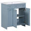 Meuble-lavabo simple avec plateau Anasofia 30,01