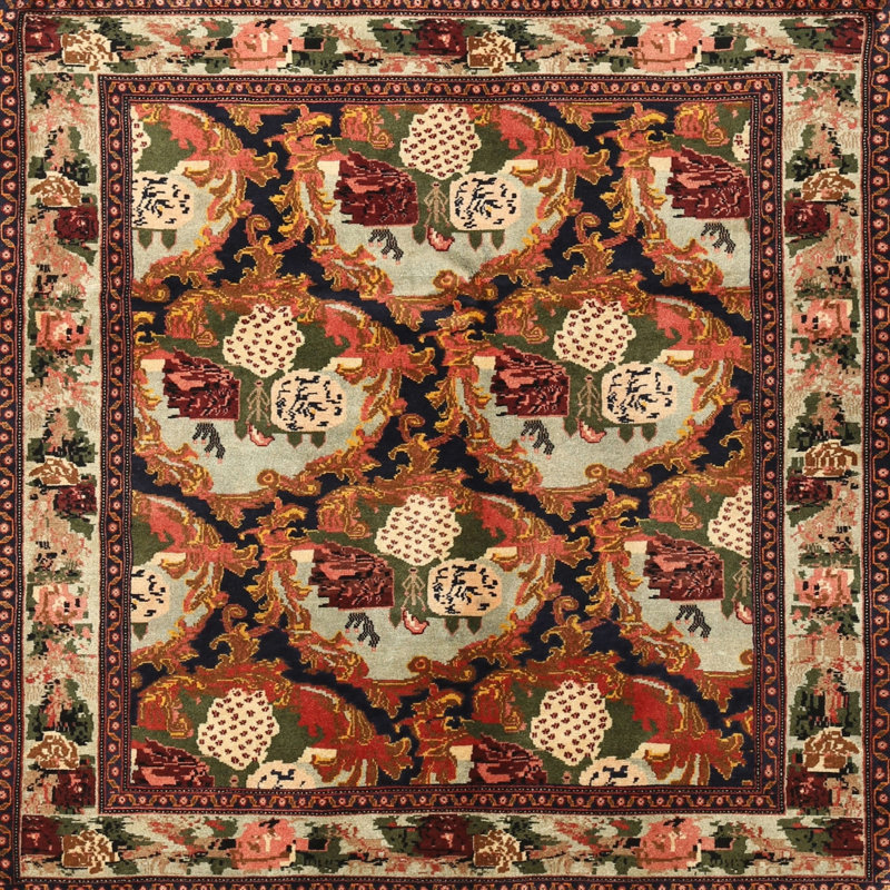 Tapis rouge Springs Southwestern, Carré 4 pi