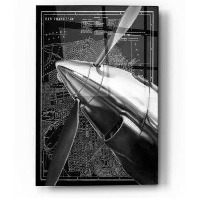 «Vintage Plane II» par Ethan Harper, impression sans cadre